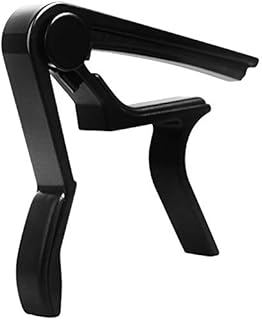 Guitar Capo, 6-String Acoustic & Electric Guitar Capo,SIIWOO Guitar Capo Acoustic(Black)