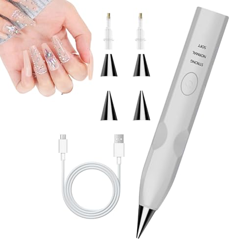 Stylo de peinture peinture sans fil avec 3 embouts pour artisanat et bijoux