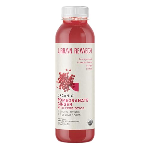 Urban Remedy Organic Pomegranate Ginger Juice, 12 FZ