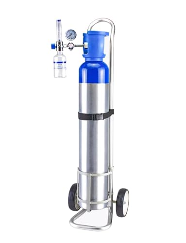 Support pour bouteilles d'oxygène réglable pour éviter la fatigue du dos