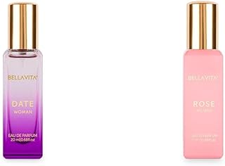 Bella Vita Luxury Date Woman Liquid Eau De Parfum With Pink Pepper Jasmine & Vanillapremium Long Lasting Floral & Fruity F... Price In India