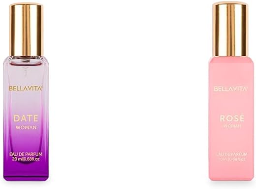 Bella Vita Luxury Date Woman Liquid Eau De Parfum With Pink Pepper Jasmine &amp; Vanillapremium Long Lasting Floral &amp; Fruity F...