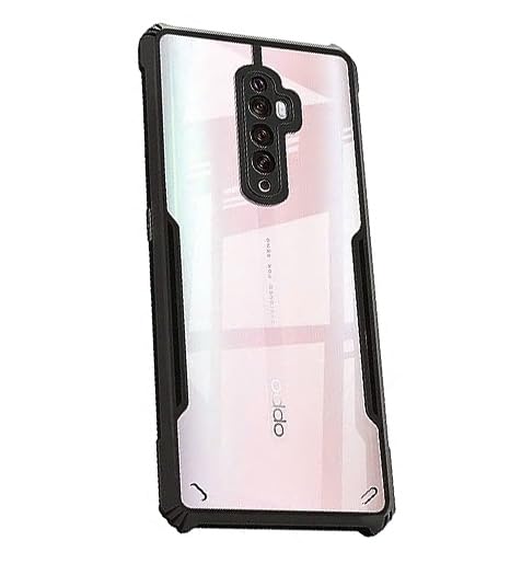 COBERTA Back Cover for Oppo Reno 2Z Back Cover Case - Black Transparent (B0CGHT77GQ) Amazon Price History, Amazon Price Tracker
