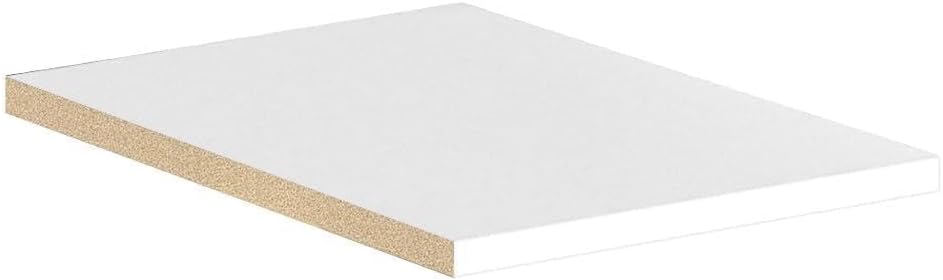 Salsbury Industries 44294AW Compartment Shelf for 15 in. Wide - 24 in. Deep Premier Wood Locker - Full Depth - Arctic White Edgebanding