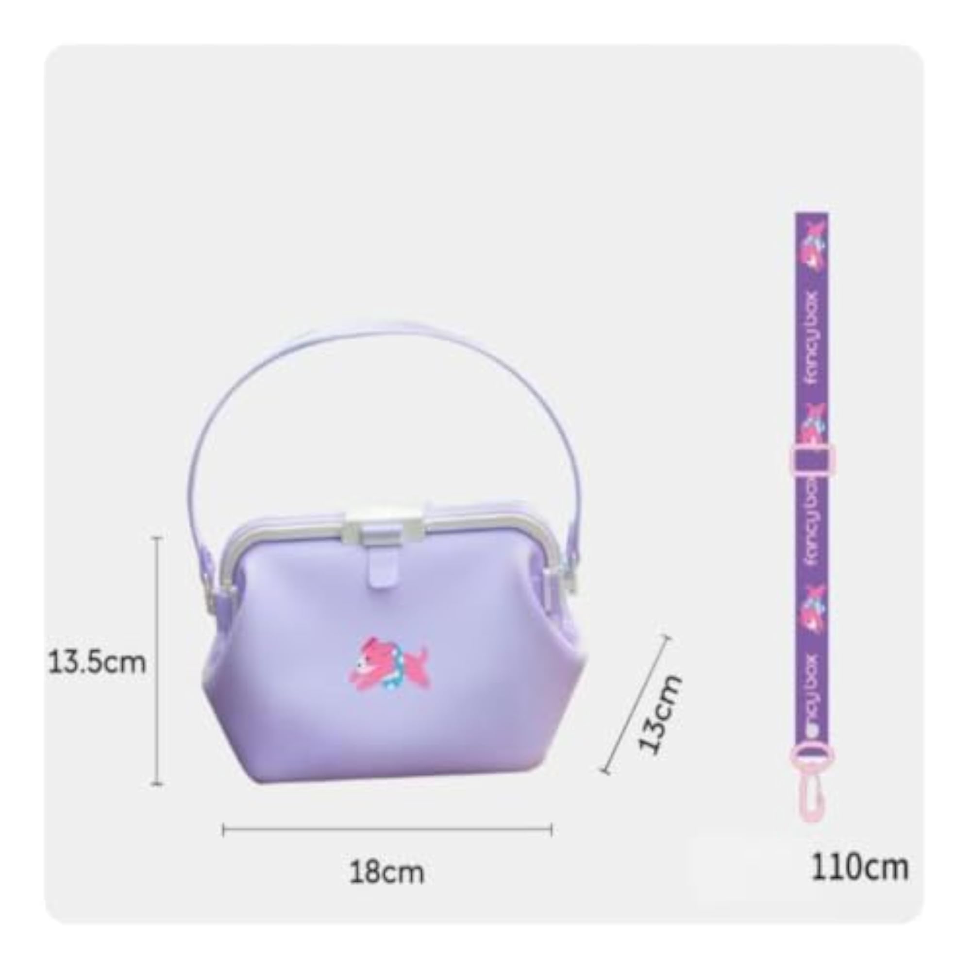 Detachable Strap Waterproof Bucket Bag for Outdoor Use