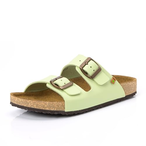 El Naturalista Unisex. 2NE5016LG005_0G3 SandáLias De Couro Ne50 Waraji Verde (37), Plano, Nenhum, Casual-image