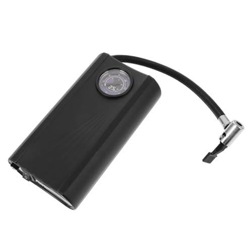 Inflador eléctrico para neumáticos portátil con batería de 1800mAh y sistema de apagado automático