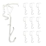 2.5 Inch Horizontal Wood Blind Hidden Valance Clip Replacement for Hunter Douglas-10pack