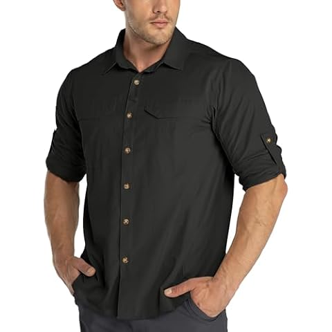 33,000ft Men's Quick Dry Hiking Shirt Cover