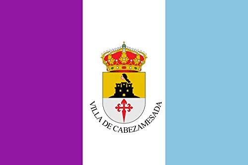 Drapeau large Cabezamesada rectangulaire 2/3 pour mât extérieur - 2