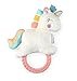 Itzy Ritzy - Ritzy Rattle Pal Plush Rattle Pal with Teether, Unicorn