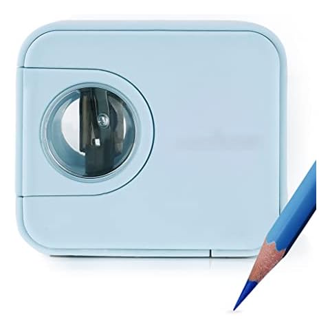 GESHE durable Mini Electric Pencil Sharpener Automatic Heavy Duty Stationery Cute Battery Operated/usb Cover