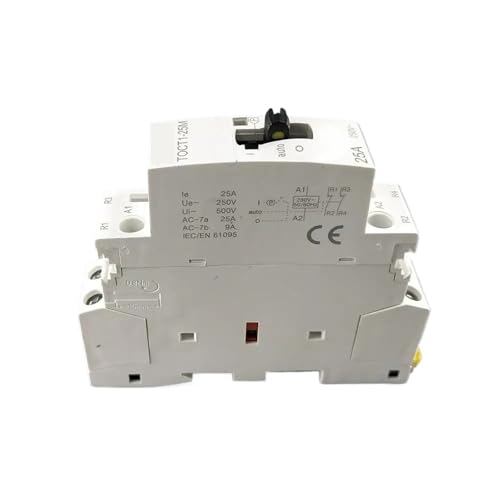 Contacteur modulaire 25A 2NC commande manuelle haute isolation thermique