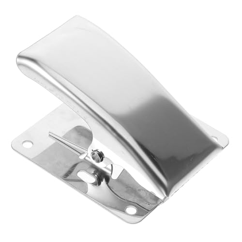 MOBUTOFU Robustes Fischfiletierwerkzeug aus Edelstahl mit 6 Schrauben Kleines Fischbrett und Angelschnurhalter für Outdoor Camping und Picknicks