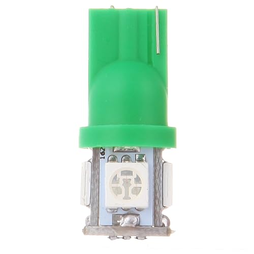 ECCPP 20x Instrument Cluster Dash Panel Lights T10 5-5050-SMD-Green