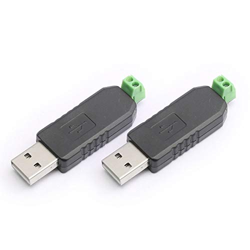 DEVMO 2PCS CH340 chip USB to RS485 485 Converter Adapter Module Compatible with Support Window 7/8 / XP/Vista/Linux