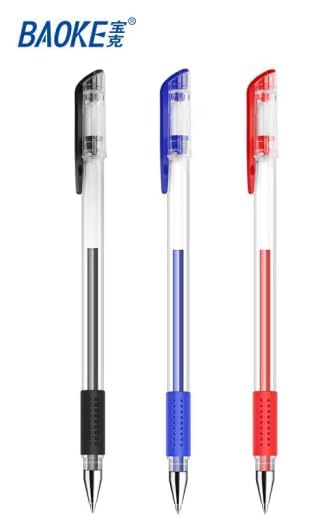 Bolígrafos Gel BaoKe Rollerball 0.7mm Caja 24 Un. miniatura 3