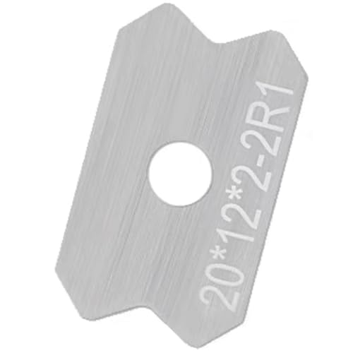 YANSYUAN 5PCS R1 Edge Banding Cutter, Manual Planer Blade, Blades Edge Corner Planer Tool, (5PCS Blades Without Trimmer)