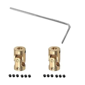 5mm To 6mm Bore Rigid Copper Shaft Coupler Robotics Bangladesh - View #10