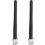 Generic Replacement UHF Antenna for Sennheiser EW G3/G4 and EM-XSW 2 Receivers EW100 EW300 EW500 G3 Receiver, with BNC Connector, Black, 2 Pack