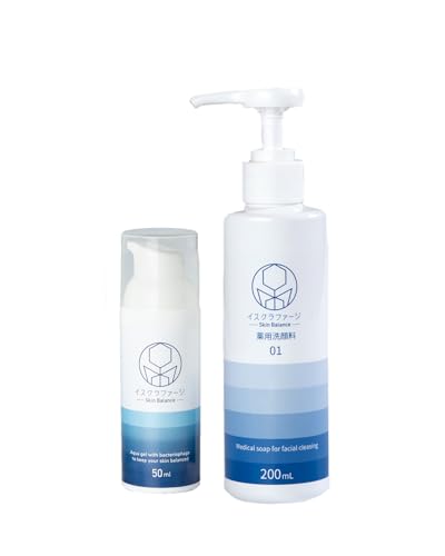 イスクラファージ Skin Balance 薬用洗顔料 200ml 美容液 50ml | バクテリオファージ ファージ ニキビケア 医薬部外品 化粧品 ニキビ にきび (1-2か月分)のサムネイル