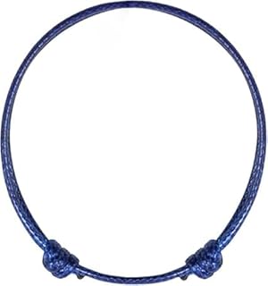 DF Bracelet for Men String - Adjustable Bracelet for Women - Unisex Adult Waterproof Nylon Cord Surfer Passion protection strength Power Talisman Good Luck Charm Energy String of Fate Love, (Blue)