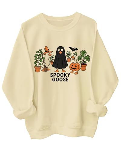 Spooky Goose Sweatshirt Just A Spooky Goose Sweatshirt