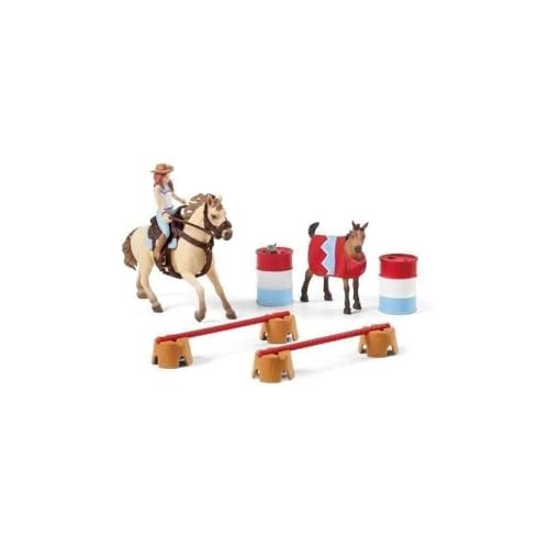 Entrainement au ranch, Coffret schleich univers équestre, coffret figurines pour enfants de 5 ans et plus, schleich 72157 HORSE