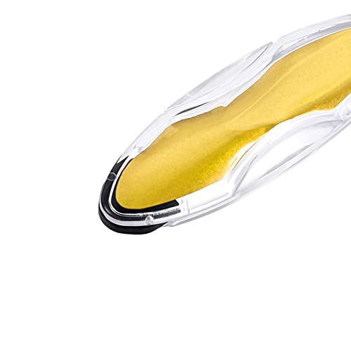 Image of Static Dissipative Keychain - [ Static-Free ] Electrostatic Discharge Resin Conductive Antistatic Key Ring, Yellow