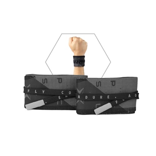 PICSIL Muñequeras Deportivas de Tela – Soporte de Muñeca para Cross Training, Levantamiento de Pesas, Gimnasia y Calistenia – Ajuste Personalizado, Unisex (Rouge 5cm)