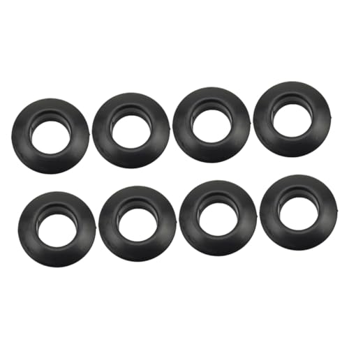 Toyvian 2セット 船?配 カヌー用ドロップリング 耐久性 軽量滑らか 携帯便利 ブラック ボートアクセサリー 独木舟パドル用