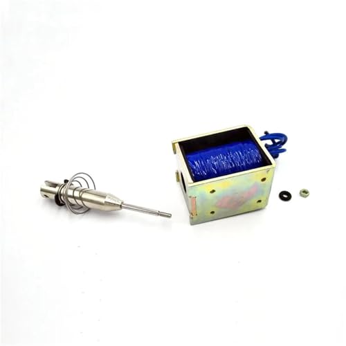 Solénoïde push-pull DC 12V 24V 50N aimant électrique pour robotique et actionneur - 6