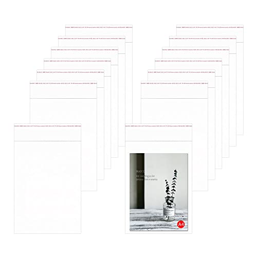BornFeel Clear Resealable Adhesive Bags 10" x 13" 200pcs Plastic Cellophane Poly Self-Sealing OPP Bags for Clothes, T-Shirts, Handicraft, Apparel