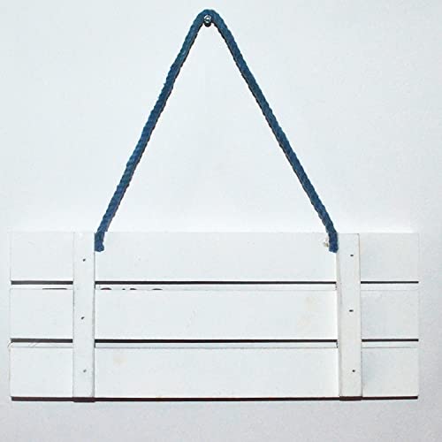 Nautical Welcome Sign Wall Decor Beach Door Hanging Wall Art Mediterranean Retro Plaque with Boat Rudder Seagull Ornament 11 x 4.3" Coastal Themed Decorative for Bathroom Living room Home Decoration - Image 2