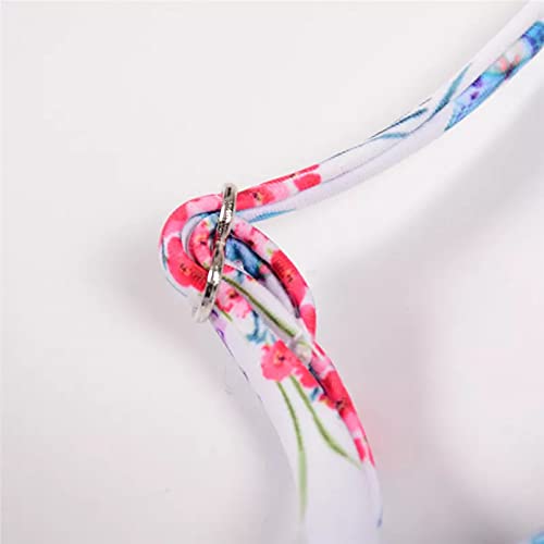 Bikini ensemble floral hors épaule avec coupe brésilienne élégante - 5