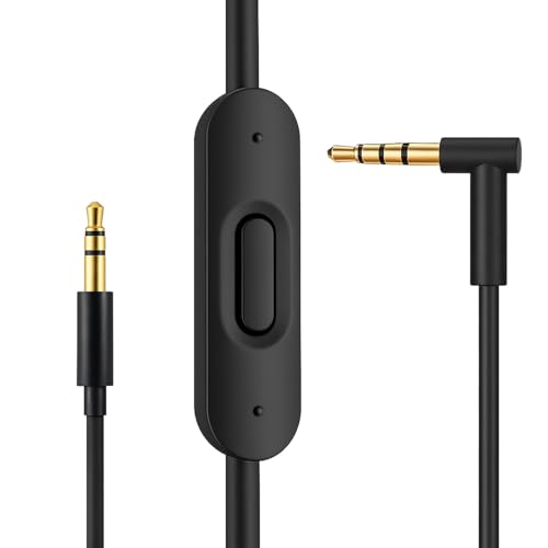 Câble audio Beats de rechange avec micro pour casques Solo Pro et Mixr noir