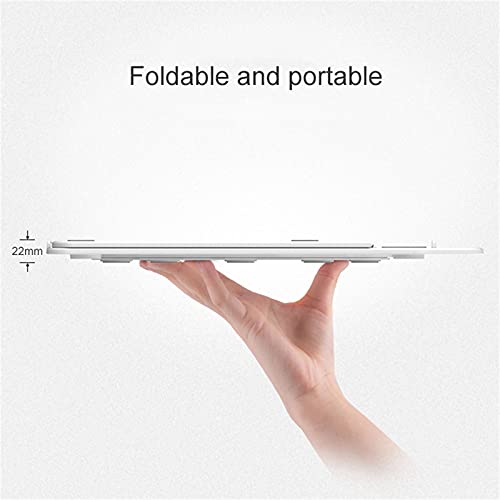 Soporte para computadora portátil que alivia el dolor cervical con base ajustable 5