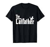 Herren The Catfather - Katzenbesitzer Katzenliebhaber Katzenpapa T-Shirt