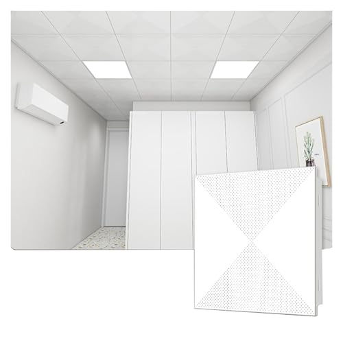 Dalles de plafond lisses, panneaux d'installation entièrement en aluminium, revêtement décoratif réutilisable pour les intérieurs modernes