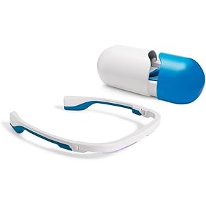 AYO: Premium Blue Light Therapy Glasses | Sleep Better, Boost Energy, Improve Mood | Portable Light Therapy Lamp | Circadian Rhythm Disruptions Linked to Sleep Problems, Winter Blues, Low Energy