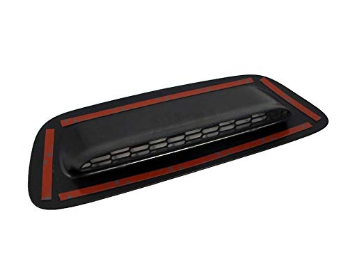 cp Gloss Black Hood Vent Overlay Stick-ON Cover for Mini Cooper S R55 R56 R57 R58 R59 2007-2013