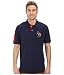 U.S. Polo Assn. Men's Multi Color Logo Solid Pique Polo Shirt