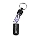 True Utility TU241B CashStash Waterproof Emergency Cash Capsule for Key Ring, Black