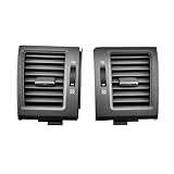 Compatible For Toyota Land Cruiser 200 LC200 2008 2009 2010-2015 Grill Car A/C Air Conditioner Outlet Air Fresh Grill Outlets(LH-RH-gray-B)