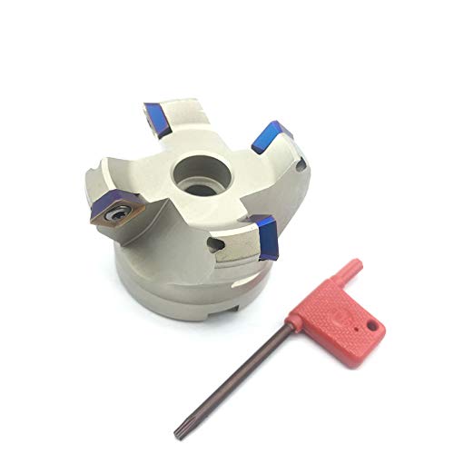 Tool Part for KM12R50-22-4T for SEKT1204 Insert Clamped Fast Feeding Alloy End Mill Milling Machining Slab Face Milling Cutter - (Hole Diameter: KM12R125-40-6T)