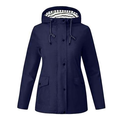 Women's Softshell Waterproof Winter Jacket Hiking Solid Colours Sport Water Clothing with Hood, 2 # Dark blue, XL Women's Softshell Waterproof Winter Jacket Hiking Solid Colours Sport Water Clothing with Hood, 2 # Dark blue, XL