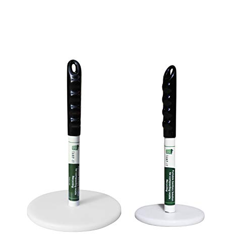(2 Pack) TAMP-IT Hand Trash Compactor, Kitchen / Office Combo, 12" x 7-1/2" & 12" x 5-1/2" ,Safely Free Up Space in Trash Cans, Perfect for Kitchen, Office, and Bed Room Trash Cans