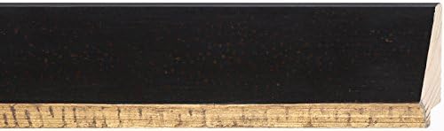 CountryArtHouse Picture Frame Moulding (Wood) 100ft bundle - Traditional Color Finish - 2.75" width - 11/16" rabbet depth