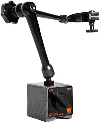 WEN Magnetic Base for Dial Indicators, Three Segment, Industrial Strength with Quick Release (10714)