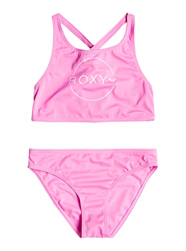 Roxy Swim For Days - Conjunto de bikini crop para Niñas 6-16